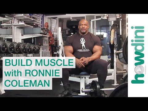 Body building tips: How to build muscle with Ronnie Coleman