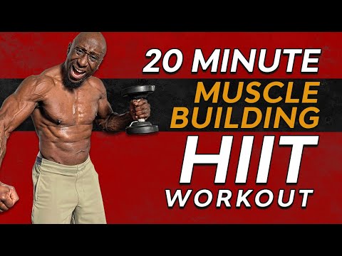 20 Minute Muscle Building HIIT Workout  – Total Body Circuit Training