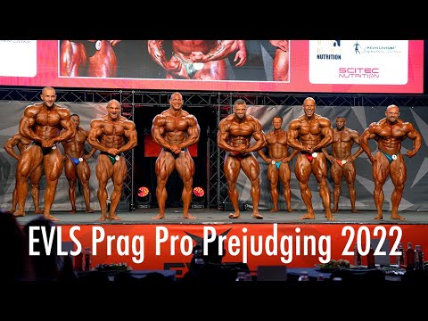 Prejudging Prag Pro 2022 FIRST + LAST Callout Mens Bodybuilding