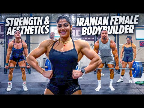 Serious Combo of Strength and Aesthetics with Iranian Female Bodybuilder IFBB Pro Sahar Rahmani