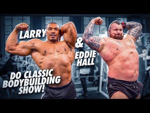 Larry & Eddie Hall Do Classic Bodybuilding Show