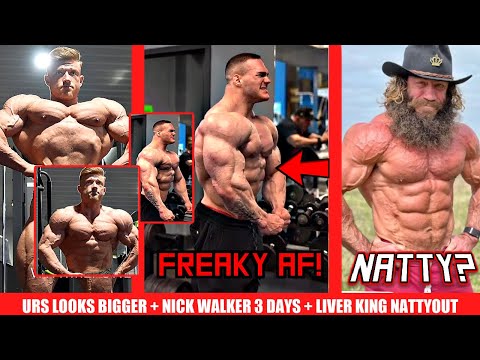 Nick Walker is a REAL Freak 3 Days Out + Urs Looks BIGGER + Liver King Claims 54 Days Natty +MORE