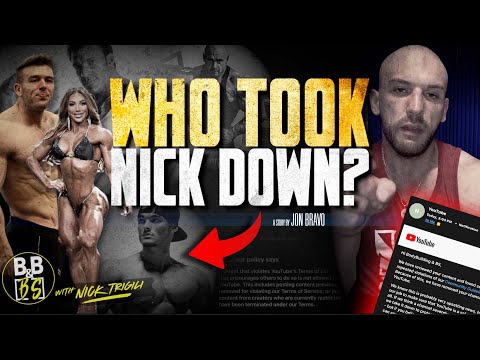 Who CANCELED BodyBuilding & BS? Nick Trigili