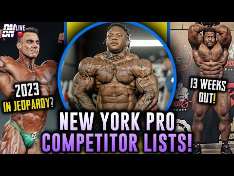 Rafael Brandao in Trouble | New York Pro OFFICIAL Competitors List + Updates | Andrew Jacked + more
