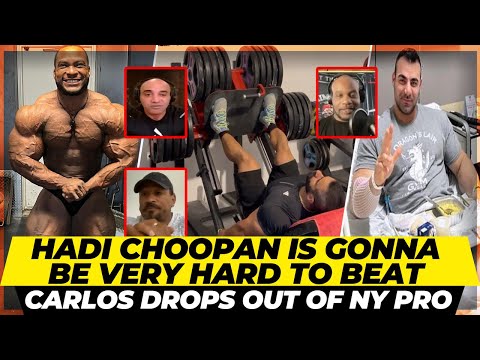 Dethroning Hadi Choopan isn't gonna be easy + Bad news for Bodybuilding Carlos & Rafael drop out