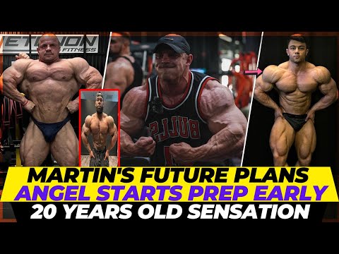 20 years bodybuilding sensation from Turkey + Martin's future plans + Angel already looking peeled