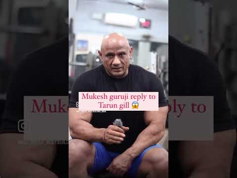 Mukesh guruji shocking reply to Tarun gill 😱 #sheruclassic2023 #bodybuilding #tarun
