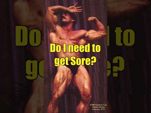 Do I need to get Sore to build muscle? #mikementzer #bodybuilding #trending