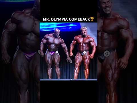 JAY CUTLER VS. RONNIE COLEMAN — MR. OLYMPIA COMEBACK🏆 #shorts #bodybuilding #gym #jaycutler