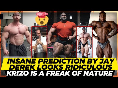Jay Cutler's insane prediction about Derek Lunsford + Krizo is a freak of nature in bodybuilding