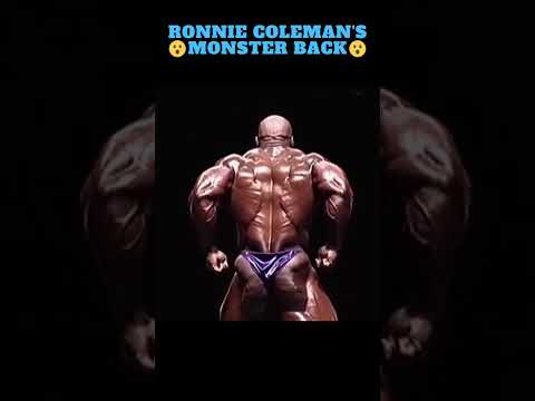 Best Back In Bodybuilding History – Ronnie Coleman 💪