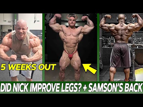 Nick Walker Update – Are LEGS Better? + Samson Dauda's Back Gains! + Michal Krizo 5 Weeks Out + MORE