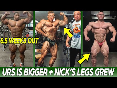 Urs Kalecinski UPPER BODY GAINS!! + Neckzilla Looks HUGE at 6.5 Weeks Out + Nick Walker Leg Progress