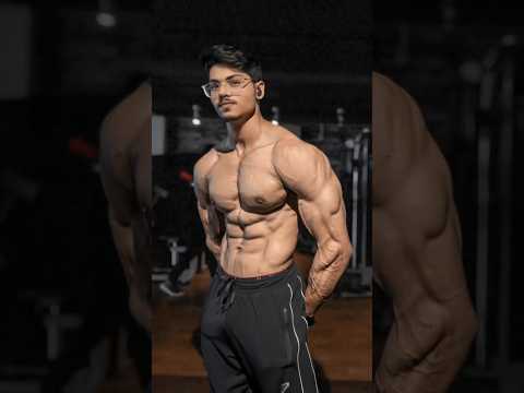 Skinny to Muscular Transformation 🔥 #trendingshorts #viral #shortvideo #youtubeshorts #bodybuilding